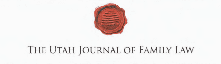 Wax seal above Utah Journal of Family Law